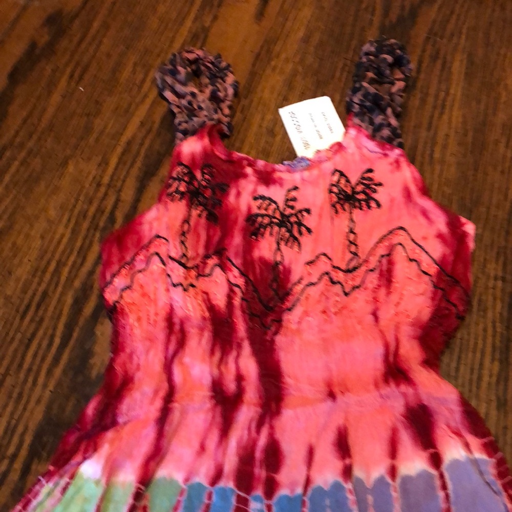 India summer boho dress.